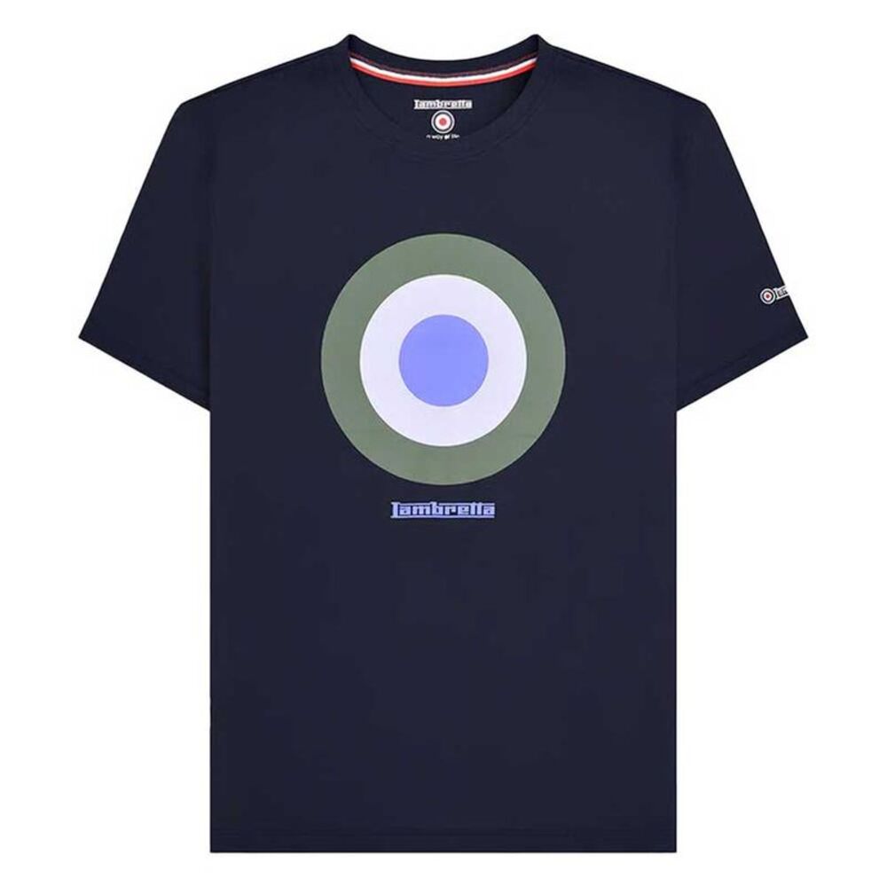 Lambretta Mens Target T-Shirt / Navy